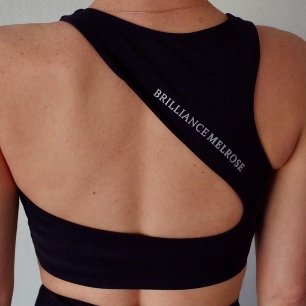 Brilliance and Melrose Asymetric Skating Sports Bra